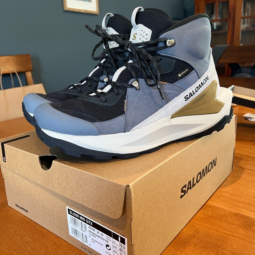 Salomon Elixir Mid Gor-Tex Men’s Hiking Boots